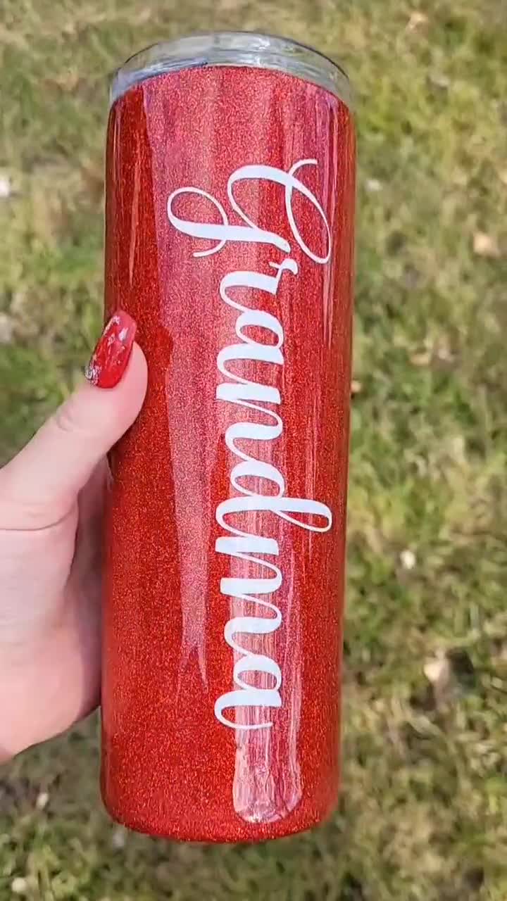 Dr. Pepper or Coca Cola Tumbler Cup Customized Tumbler With Name