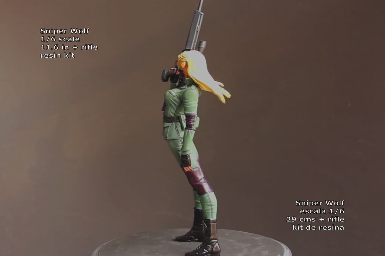 Sniper Wolf 1/6 Resin Kit