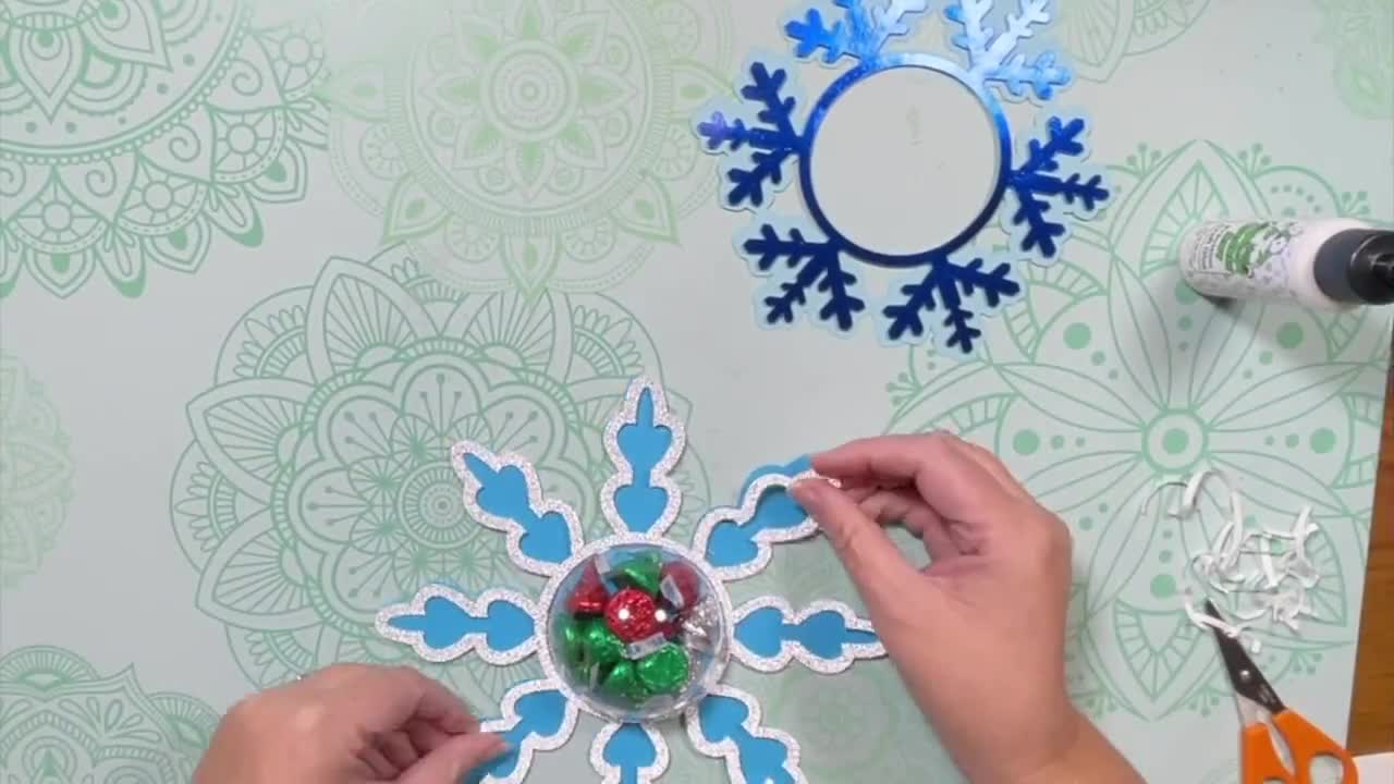 Hard Candy Snowflakes - Fun Christmas Candy and Crafts