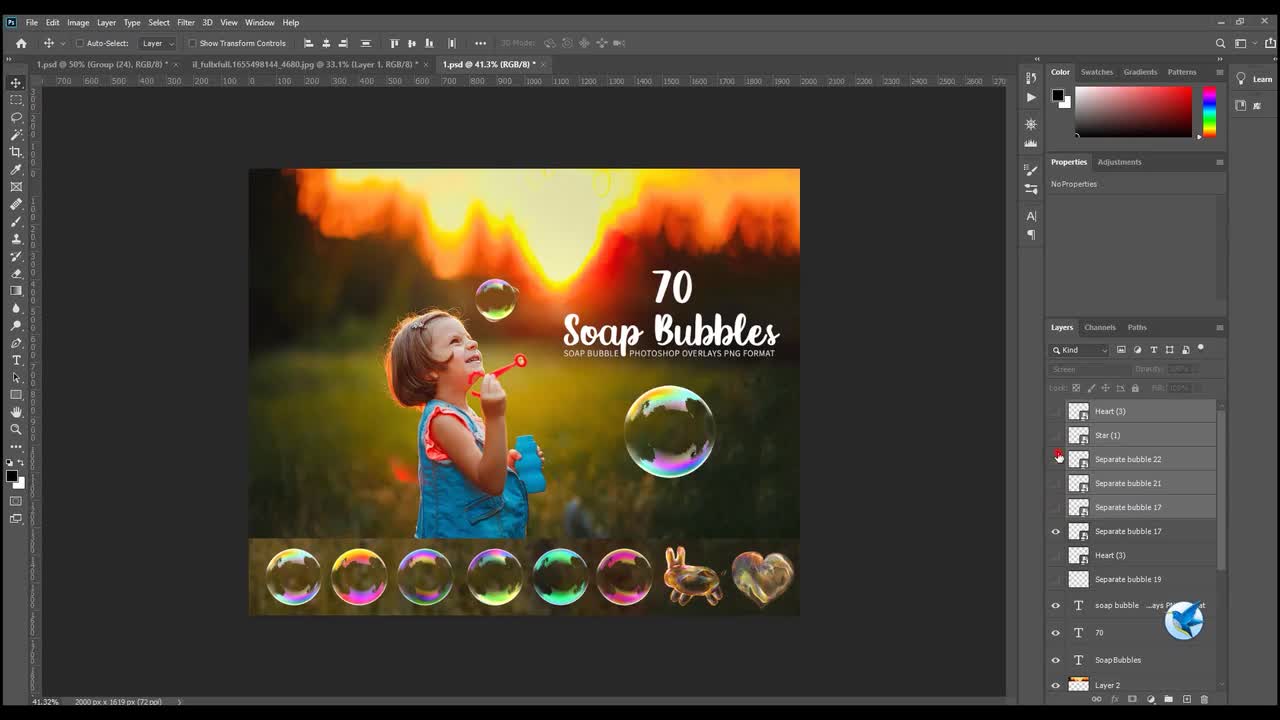 Heart Rotation Animation in Photoshop