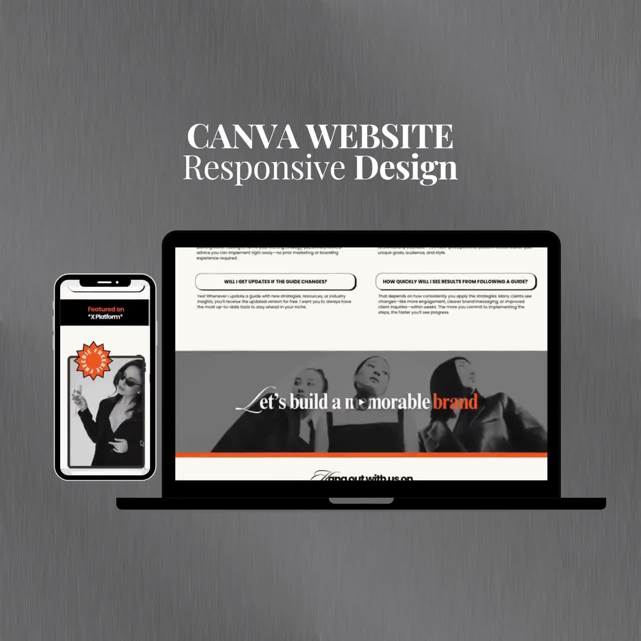 Website Vorlage für Coaches (Digitaler Download) video poster