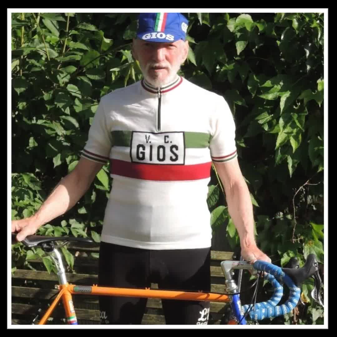 Retro 1947 World Championship Cycling Jersey