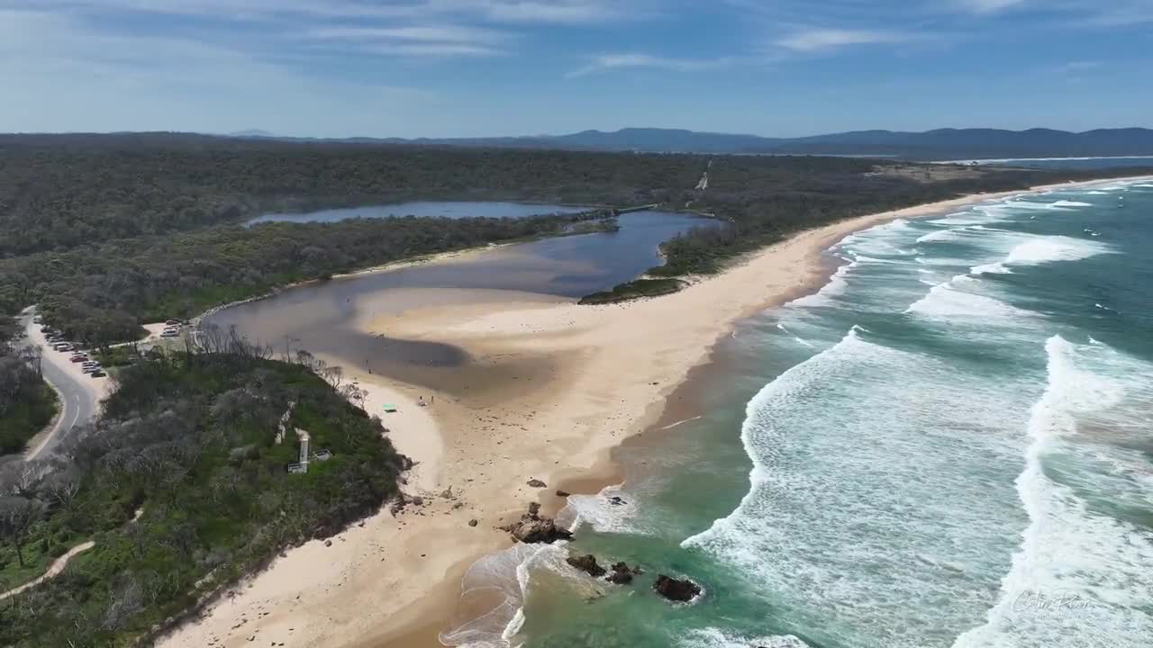 Al 90x30cm #1 Betka Beach South un lugar de Wonder Mallacoota 28 Ene 2023 video poster