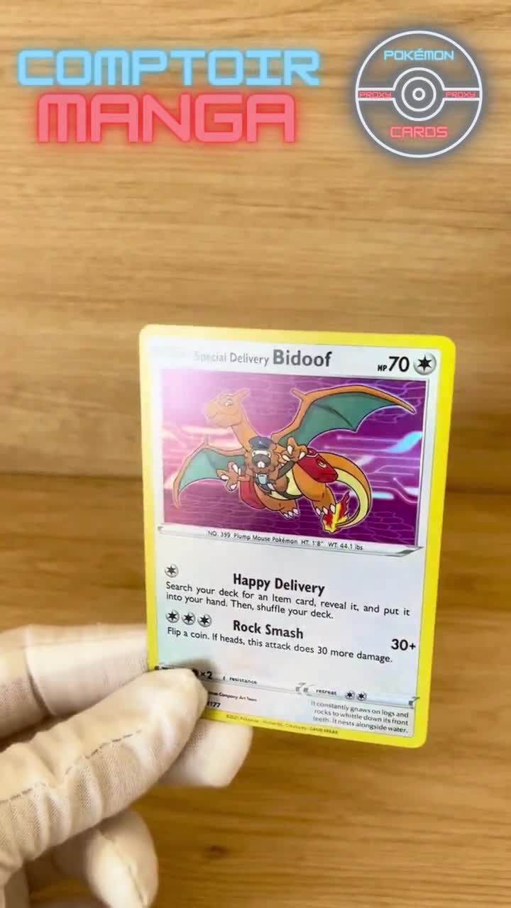 Special Delivery Bidoof Promo SWSH177 - Sword & Shield - English