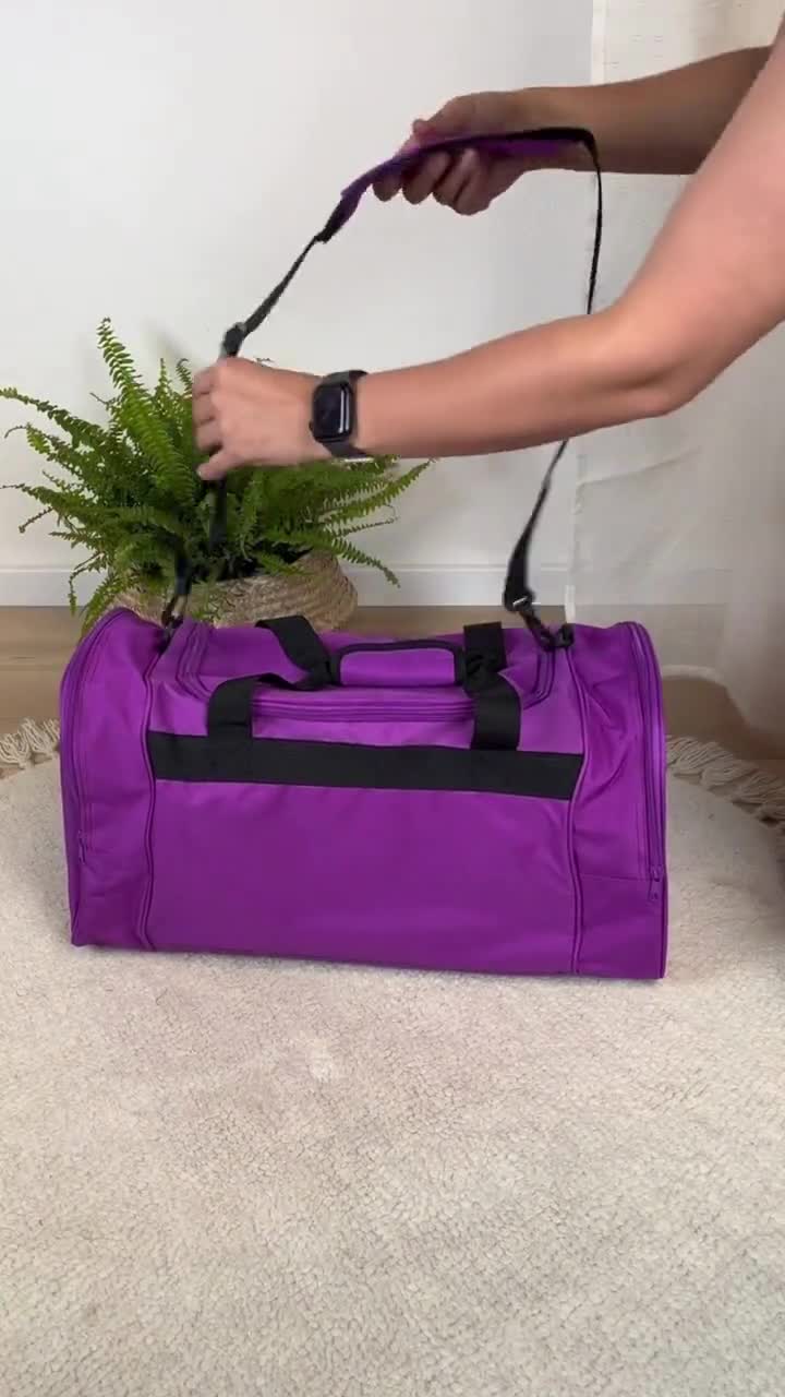 Sac Personnalisé Cheval Avec Nom – 54x28x26 Cm, 26L, 100% Polyester, Bandoulière Amovible, Résistant éclaboussures, Pour Enfants