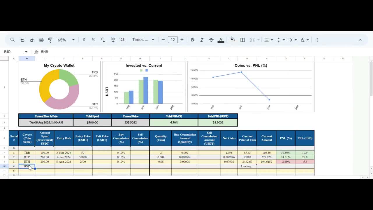 2025 Crypto excel template, investment tracking, Portfolio tracking, crypto  tracking, Cryptocurrency excel template, crypto trading, Bitcoin