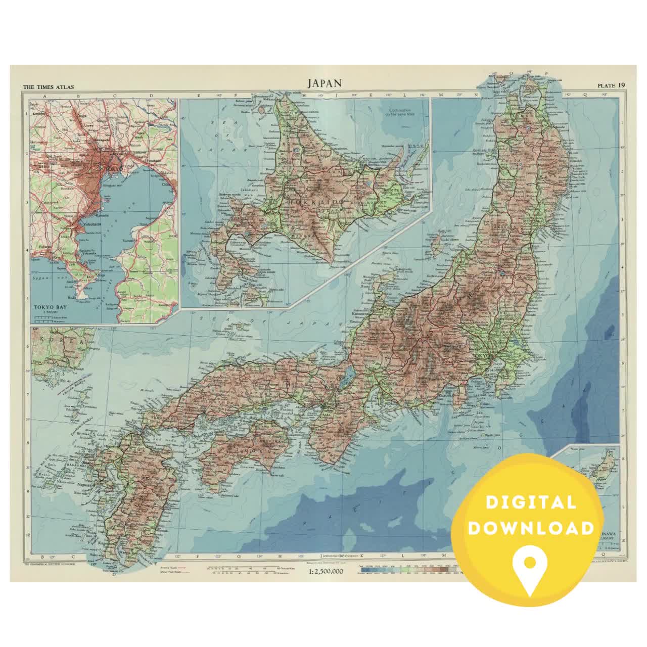 MAPS JAPAN KOREA 2冊セット 517PDaeCAvL.jpg