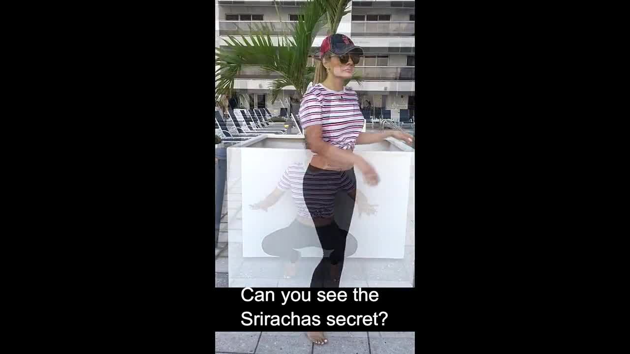 Srirachas Yoga Pant, Flattering and Crotchless, Fun and Sexy