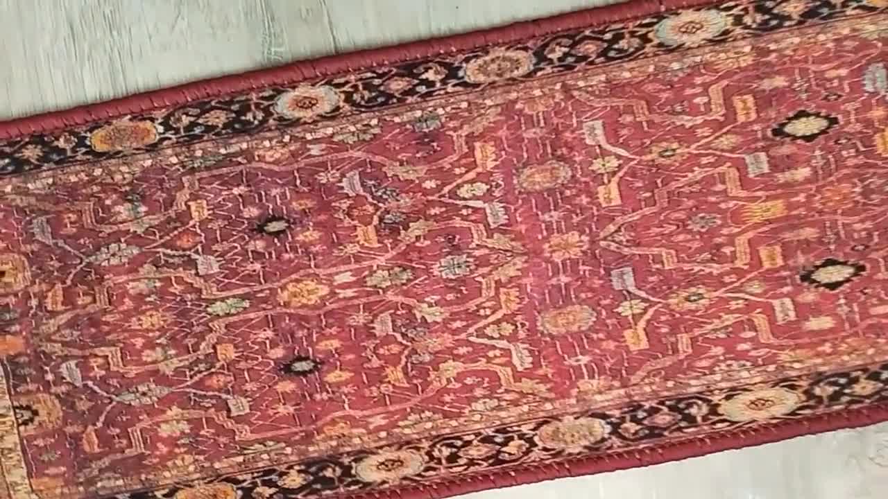 Tappeto per gradini con effetto diamante, moquette per scale, tappeto per pianerottolo, tappeto per pianerottolo d'ingresso, tappeto per gradini con design a diamante video poster
