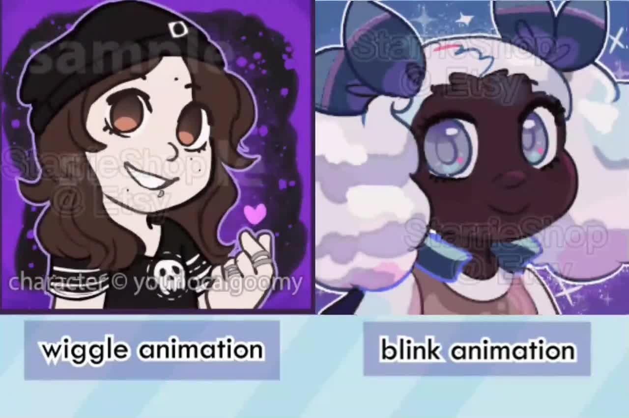 Chibi Avatar Icon with Background - Artists&Clients