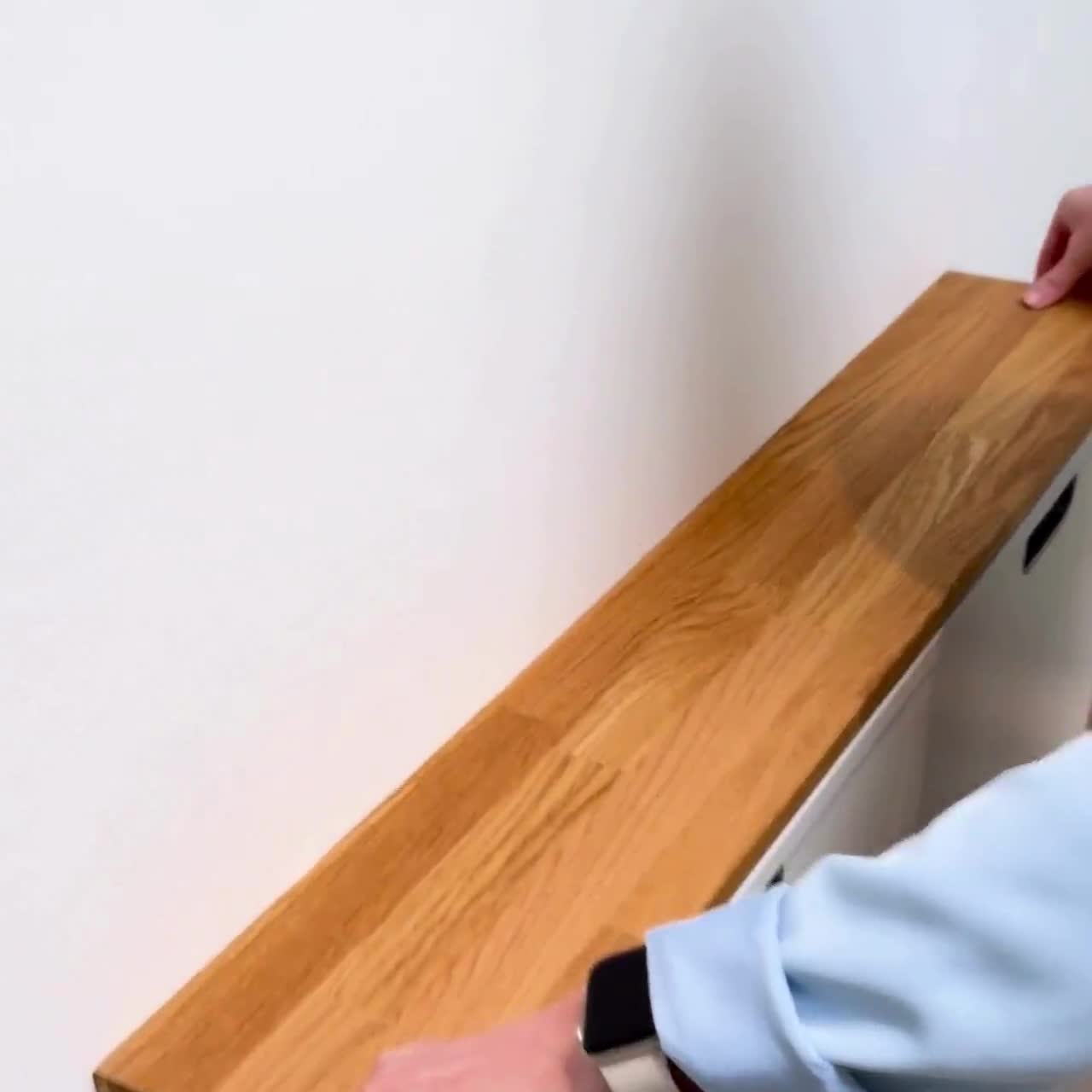 IKEA Ställ Wooden Top Made of Oak - Solid Wood Top Panel for Ställ