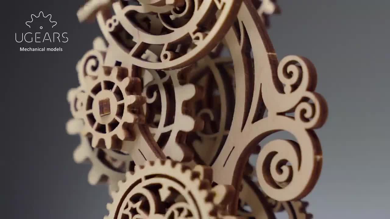 UGears - Steampunk Clock