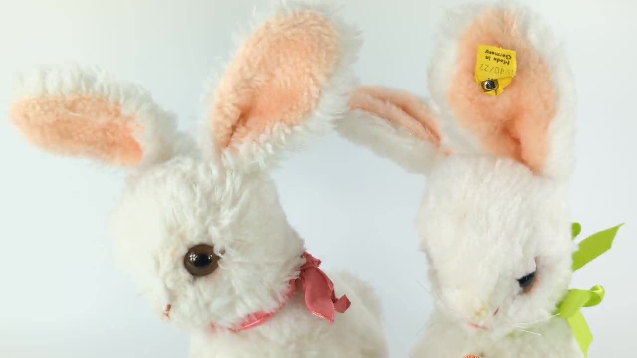 Steiff Lapin-pantin Bommel - 067471 - Brun Clair