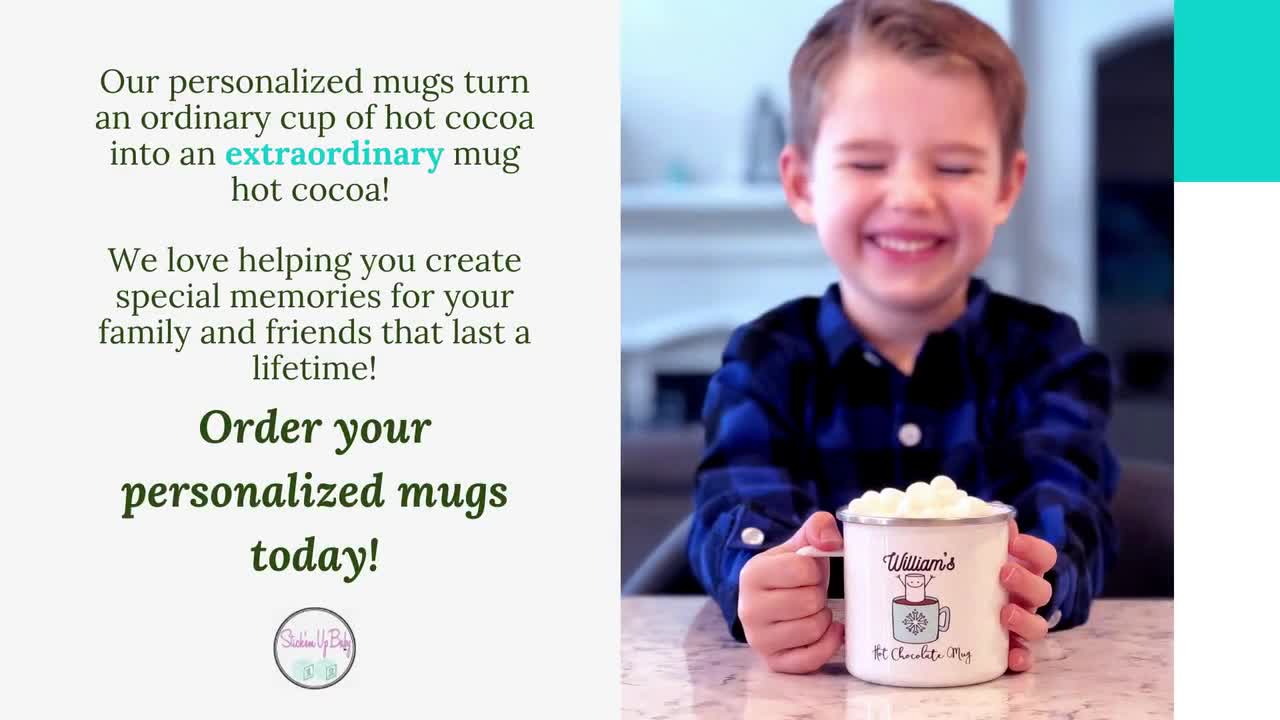 Personalized Kids Gifts, Personalized Mugs for Kids, Kids Mug