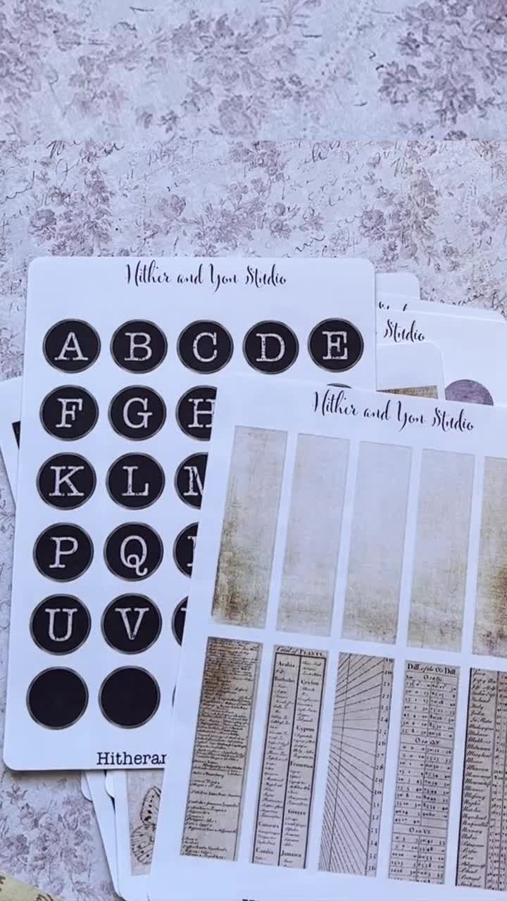 Scrapbook Letters And Numbers