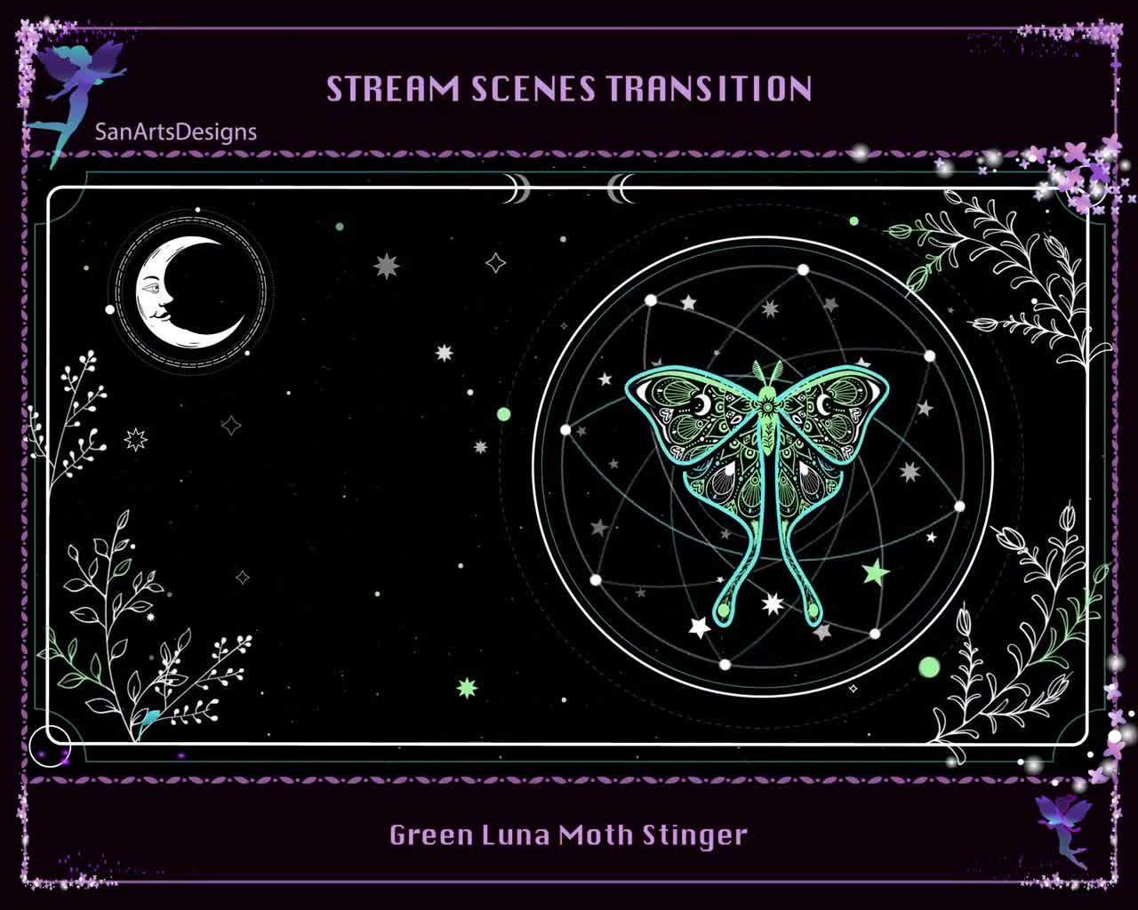 Luna Moth Stream Transition, Stinger