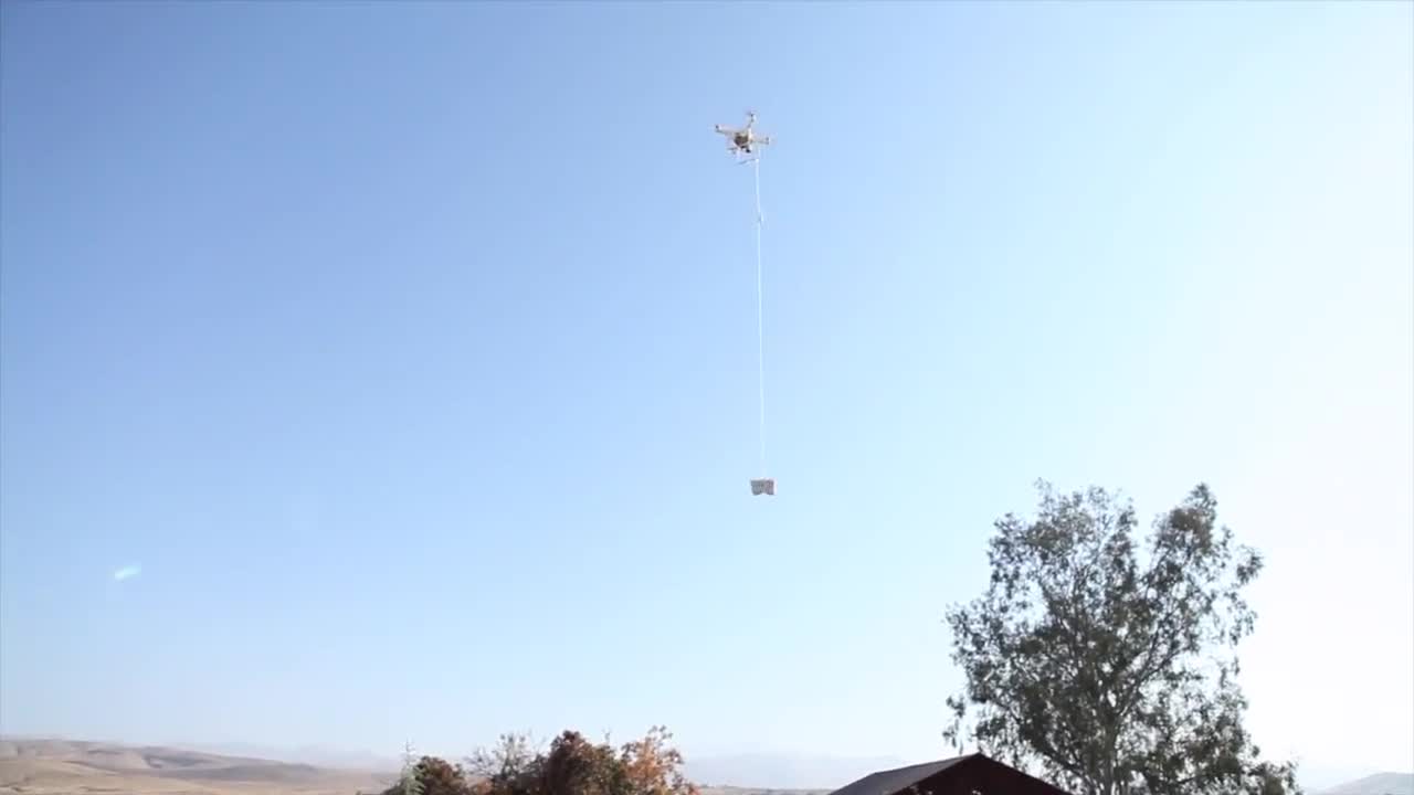 Stork Drop HOOK Drone Delivery 