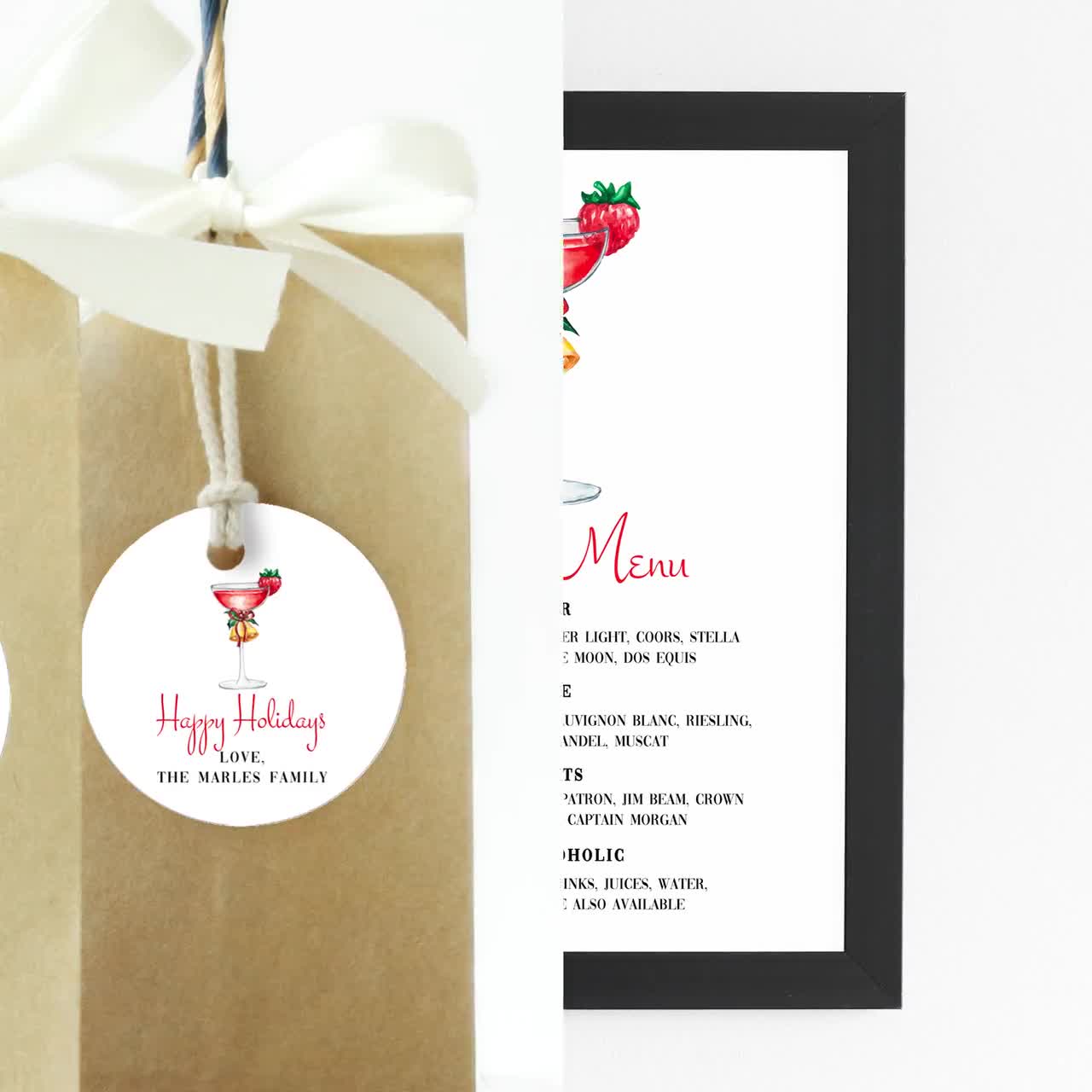 Christmas Gift Tags Printable, Holiday Gift Tags, Holiday Printable Gift  Tag Labels, Holiday labels, Gift Wrapping Tags, Digital Download