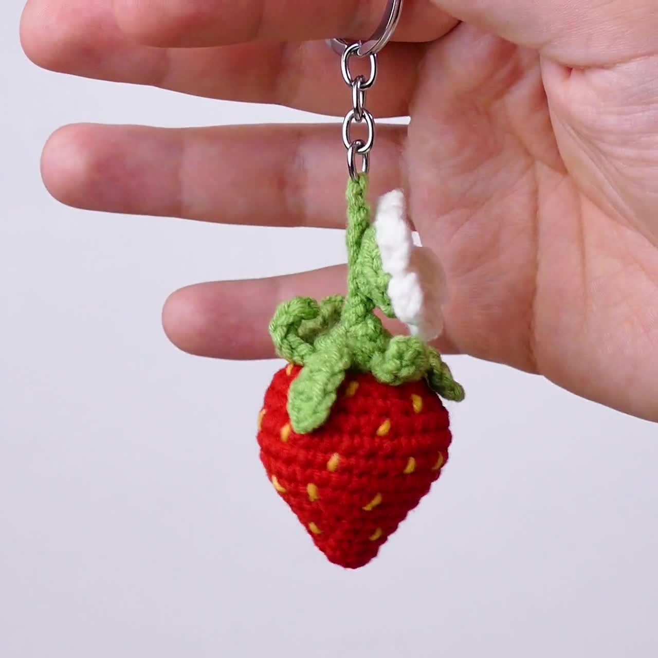 Portachiavi Ciliegia E Fragola JYCMMFC - Charm Kawaii Per Borse E Chiavi
