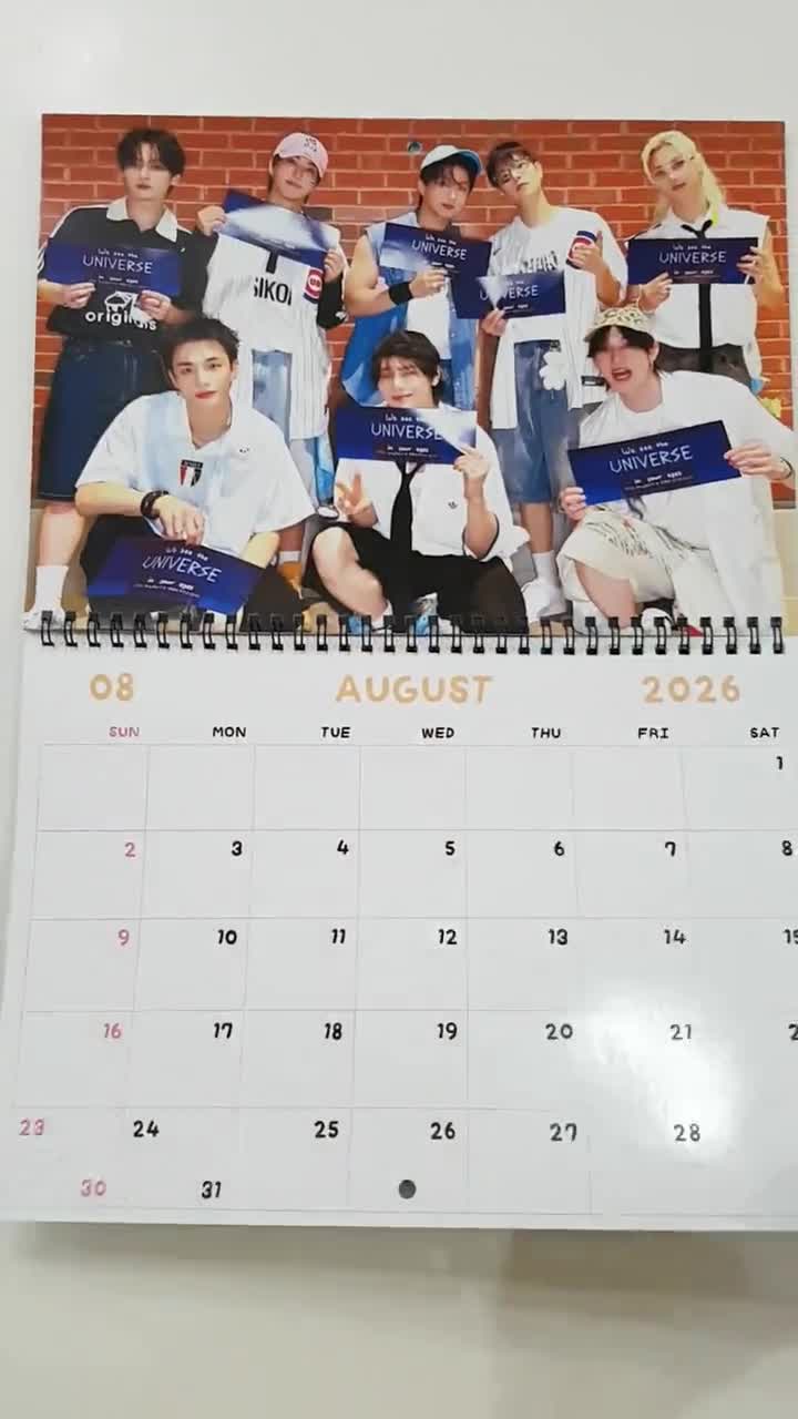 Stray Kids カレンダー 2026 バンチャン/リーノウ/チャンビン