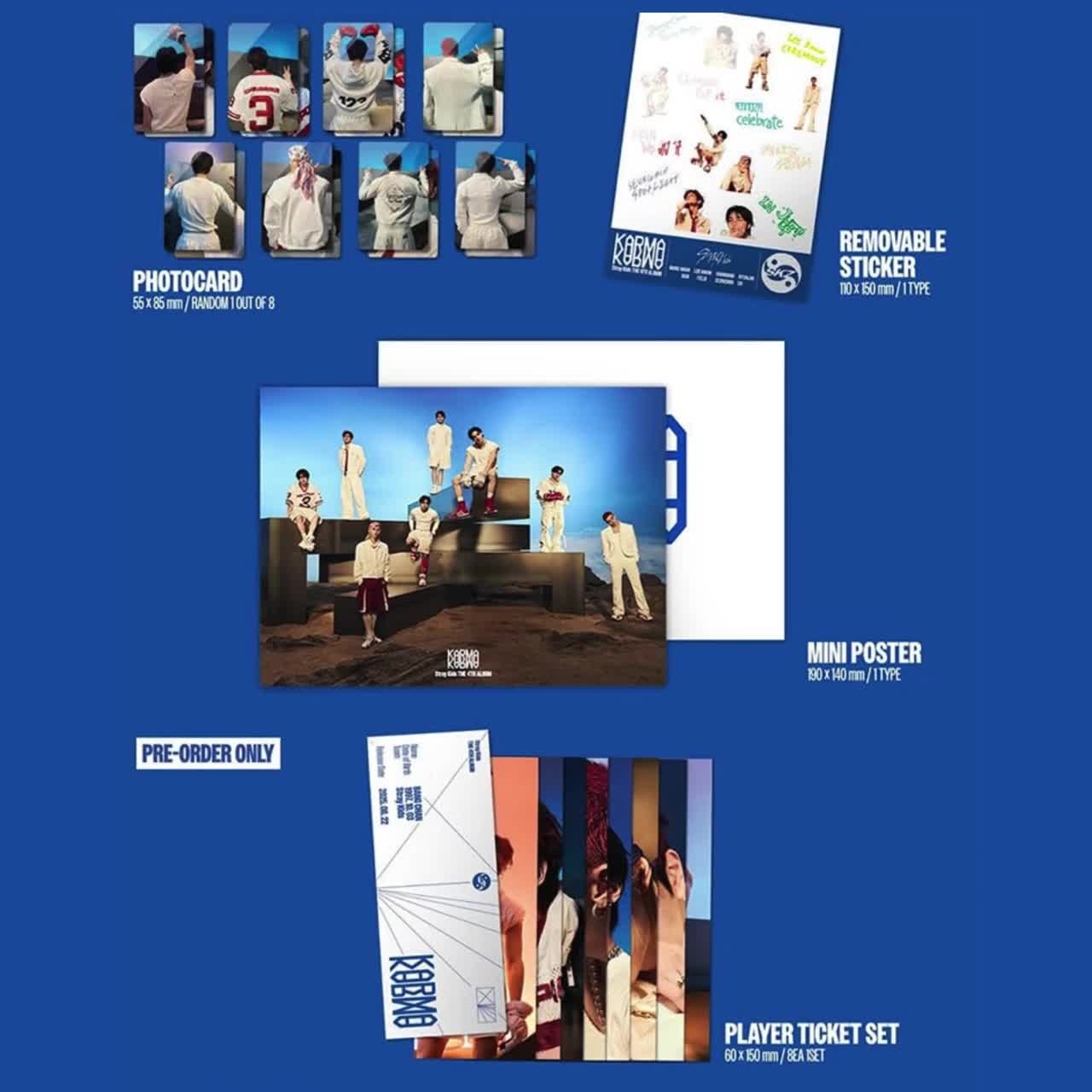 Stray Kids 4th Album – KARMA (ceremony Ver. / Hooray Ver.) - Etsy