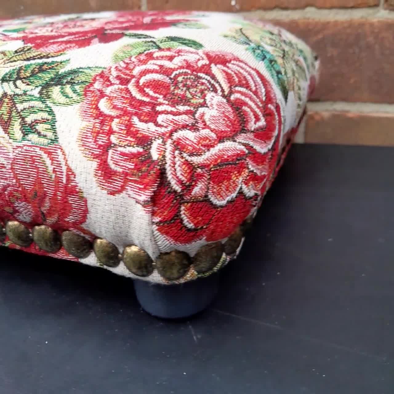 Pair-Ottoman-FOOTSTOOL-Rococo-