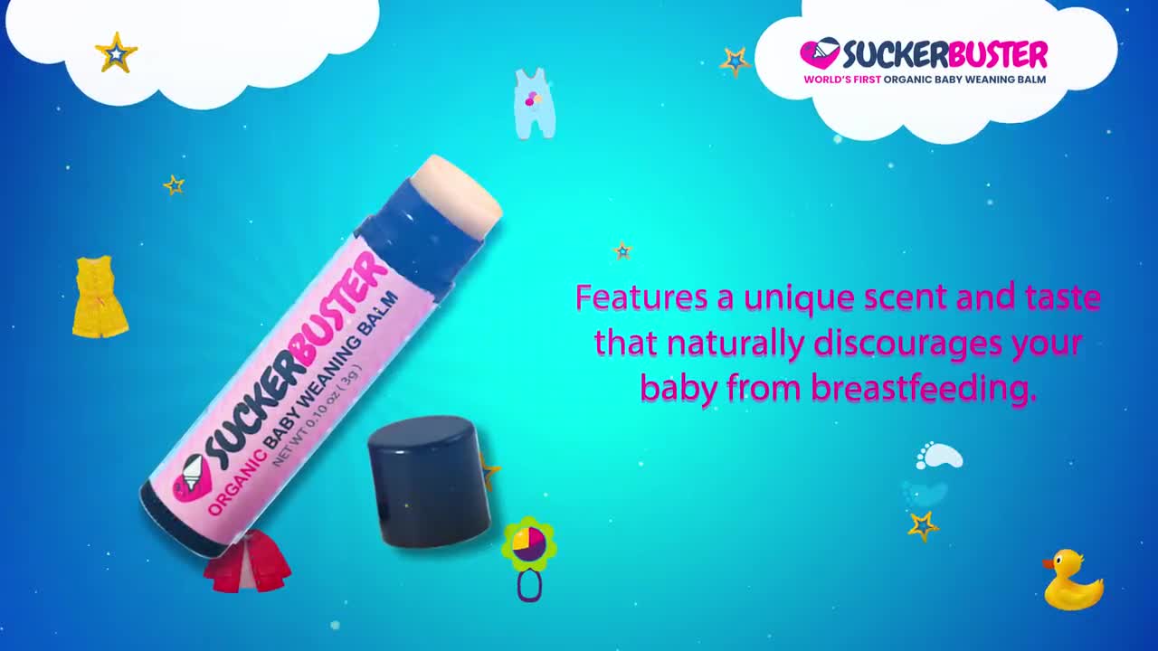 Organic Baby Weaning Balm, Stop Breastfeeding, Wean Baby Help, Starting  Solids, Organic Nipple Balm, Baby Weaning Support, Suckerbuster Balm 