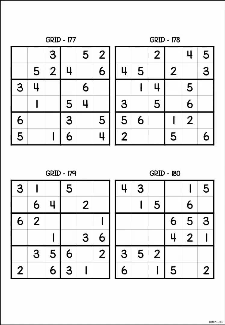 Free Sudoku Puzzle  Sudoku puzzles, Sudoku, Sudoku printable