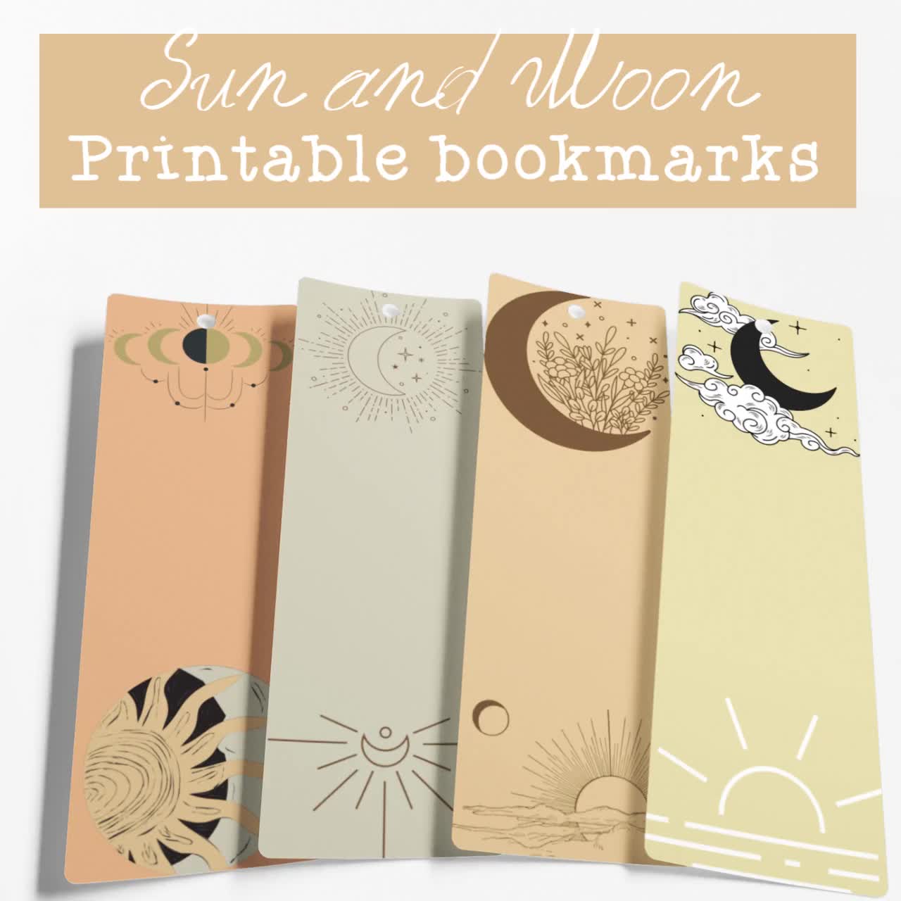 DIY Bookmark Princess - Sadie's Moon