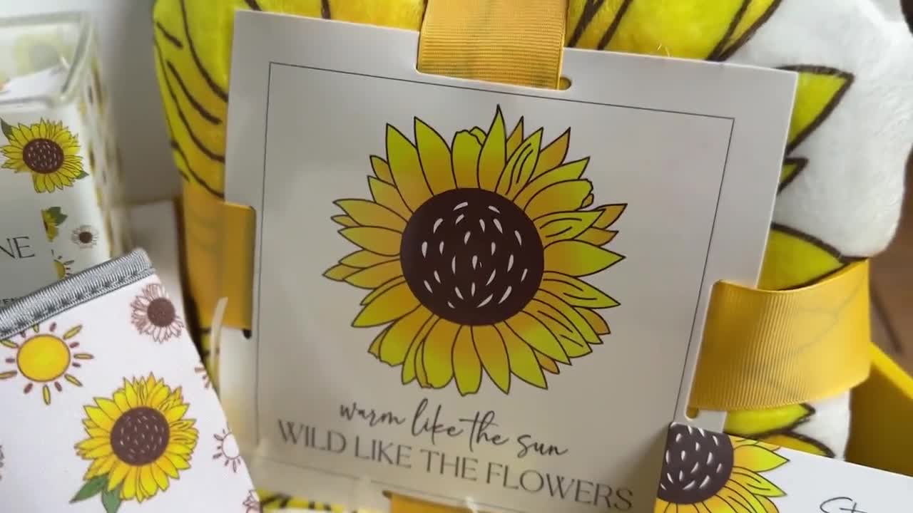Country Sunflower Mother 引用木製ボックスサイン Rustic to My Dear 