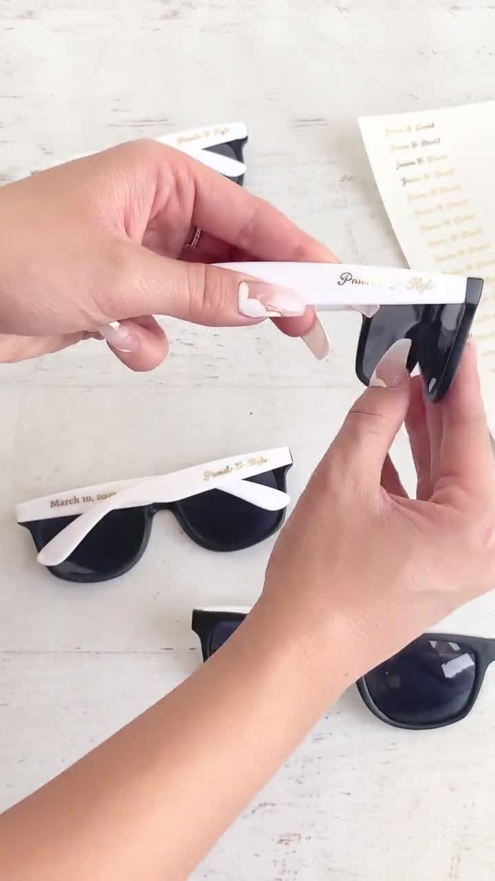 Sunglasses for Beach Wedding