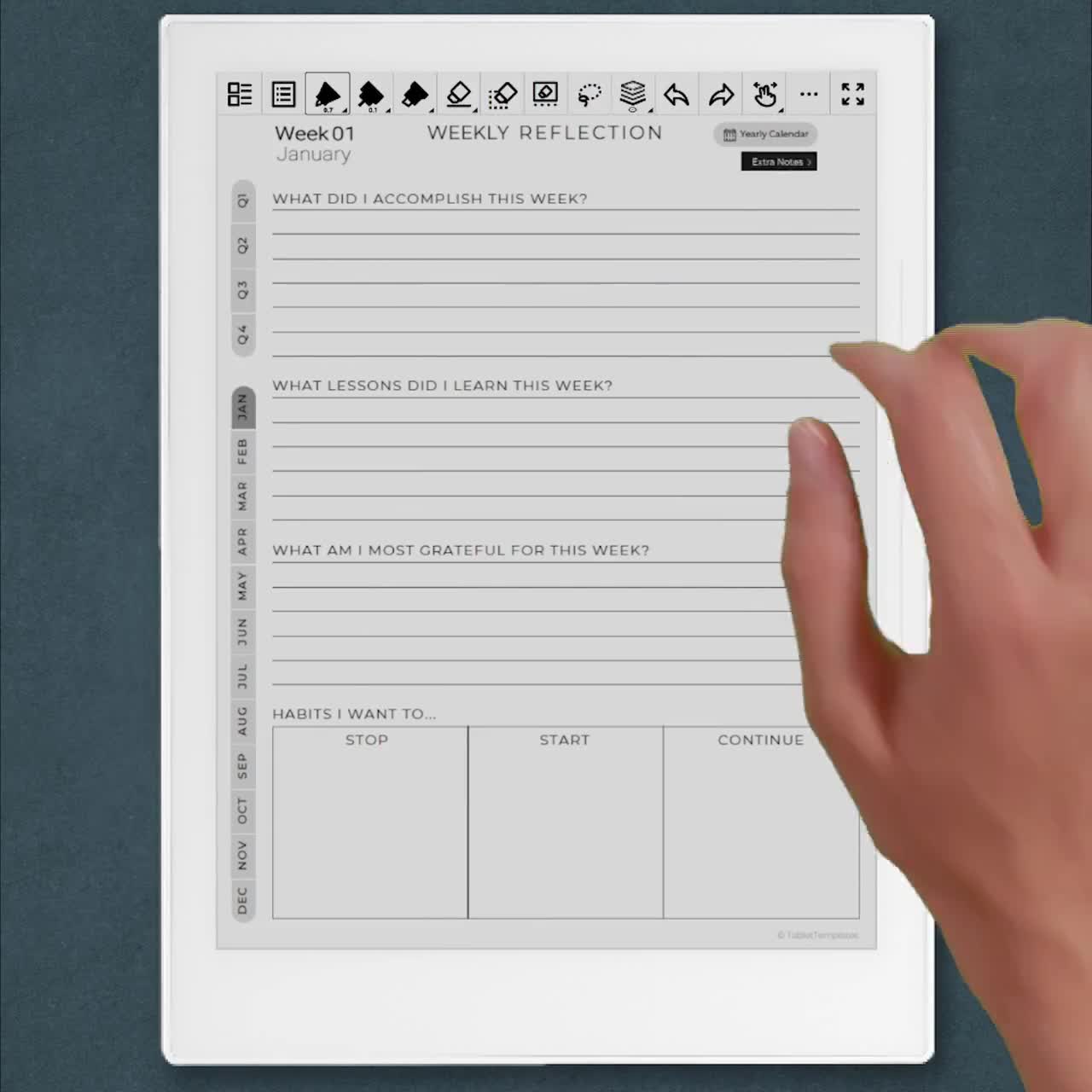 Supernote Reading Journal for Android, iPad, Windows Fast delivery