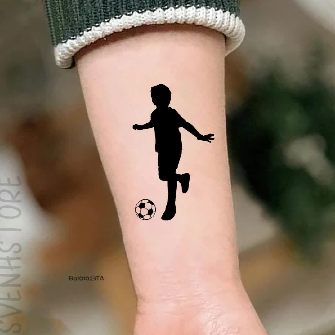 soccer vector tattoo illustration art 26369928 Vector Art at Vecteezy