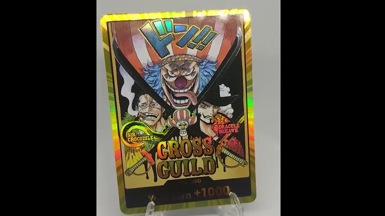 Crowdguard's Slash curio foil 1枚 Set of 10 Don Cards – Cross Guild - Baggy Crocodile Mihawk