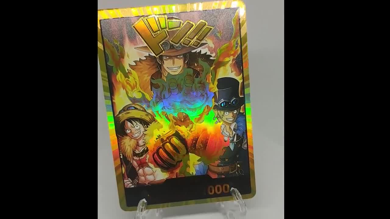寄付!!カード10枚セット – エース ルフィ サボ – カスタムワンピース