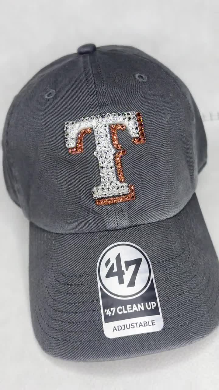 Gray Texas Rangers Diamond Hat Swarovski Crystals Baseball -  Israel