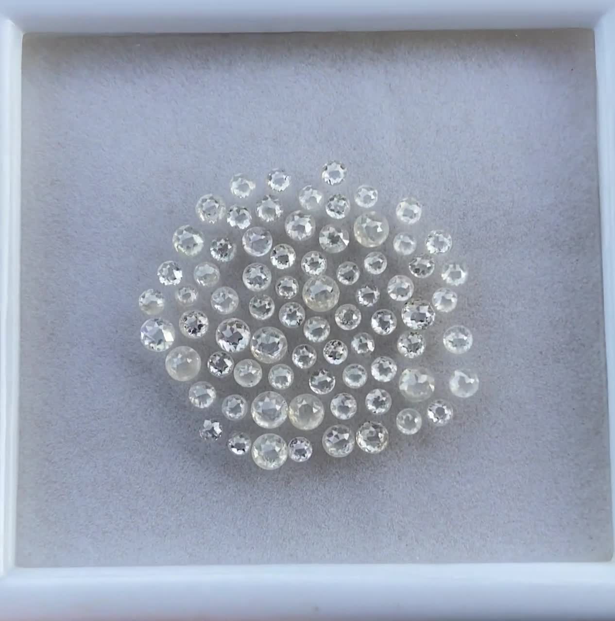 ◆オーダーページ②◆ 1.48 CT、2.8 ～ 3.2 MM | 天然ホワイトダイヤモンド | ラウンド