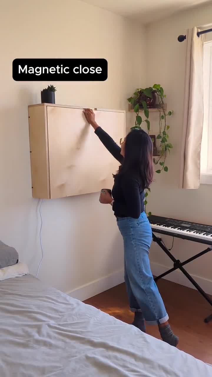 Sit-stand Space-saving Electric Murphy Desk - the Murf - Etsy