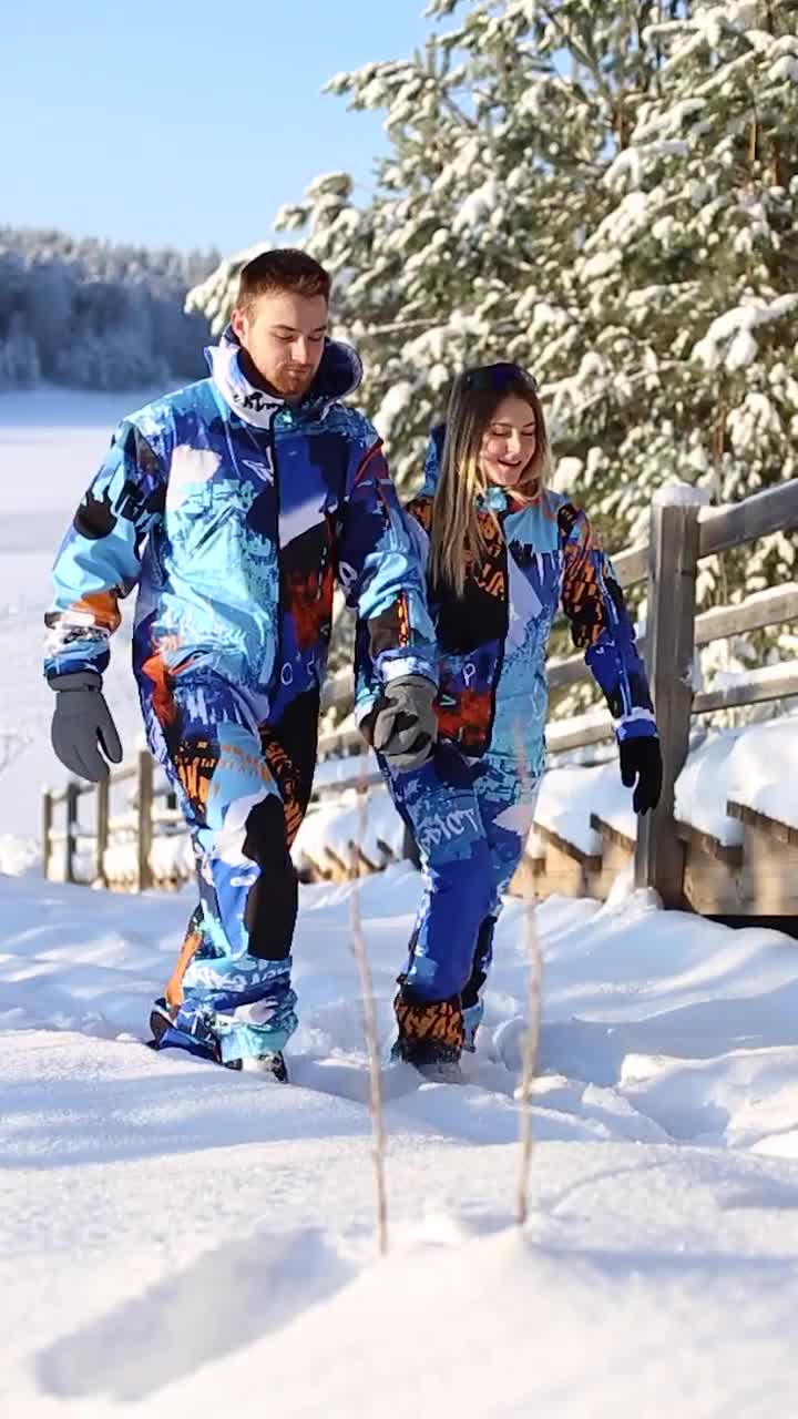 Comprar Traje de esquí para niños chaqueta de esquí impermeable a prueba de  viento + pantalones niños niñas -30 grados traje de esquí cálido de  invierno