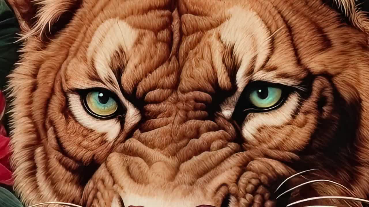 Cat Jigsaw Puzzle, William Morris Inspired Kitty, Fairycore