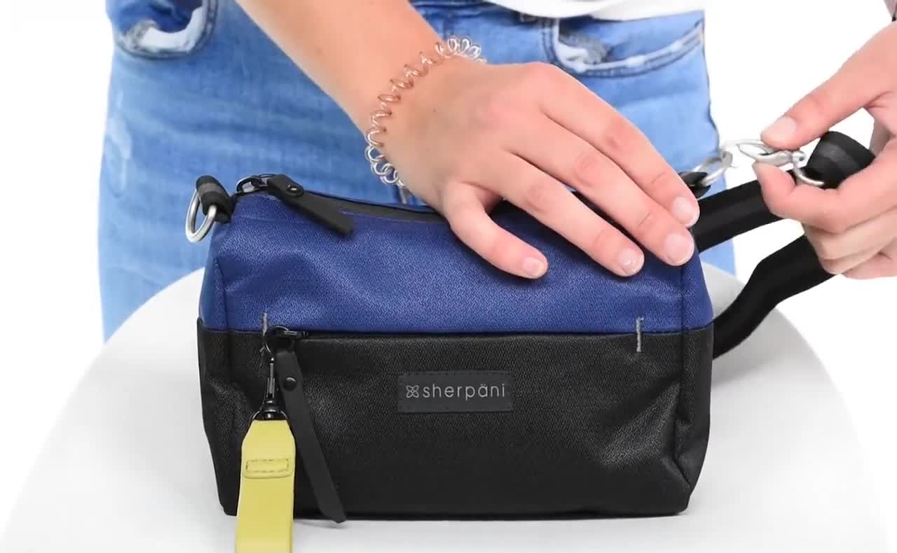 Recycled Nylon Small Purse Everyday Handbag Lightweight 