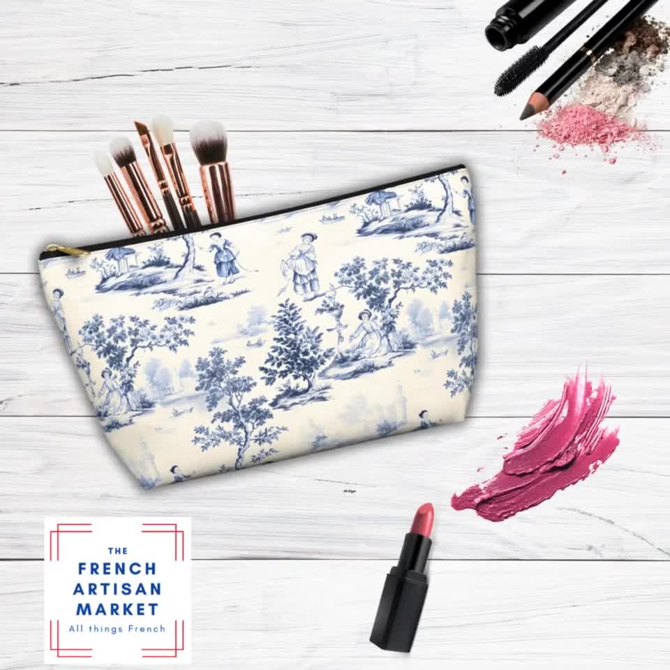 【L'Appartement Bonjour Pouch】 Amazon.com : Sightor Cotton Makeup Bag, Kawaii Floral