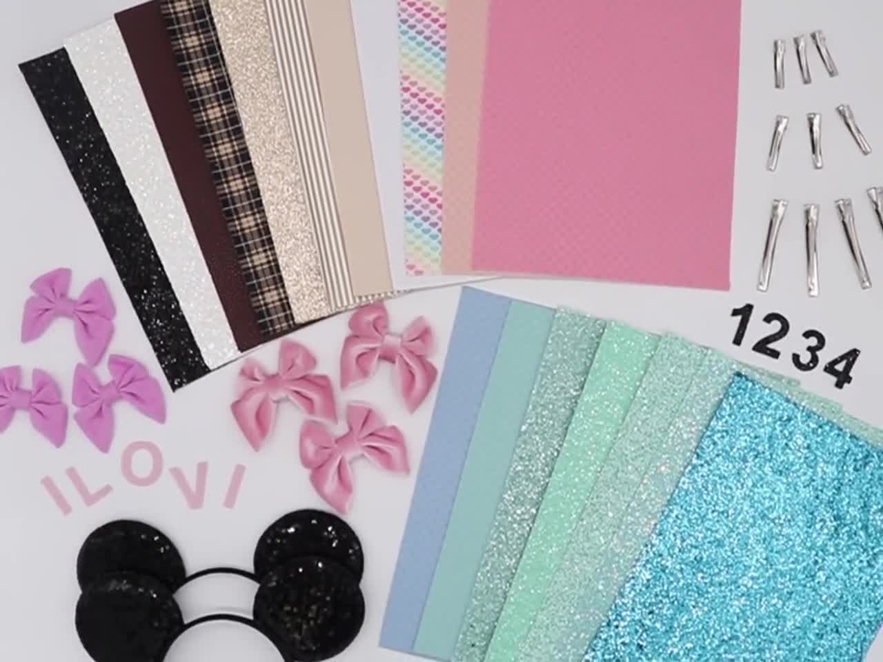 10 Sheets x TEXTURED Faux Leather Fabric | Craft Material | 10 A4 Sheets of Textured Faux Leather video poster