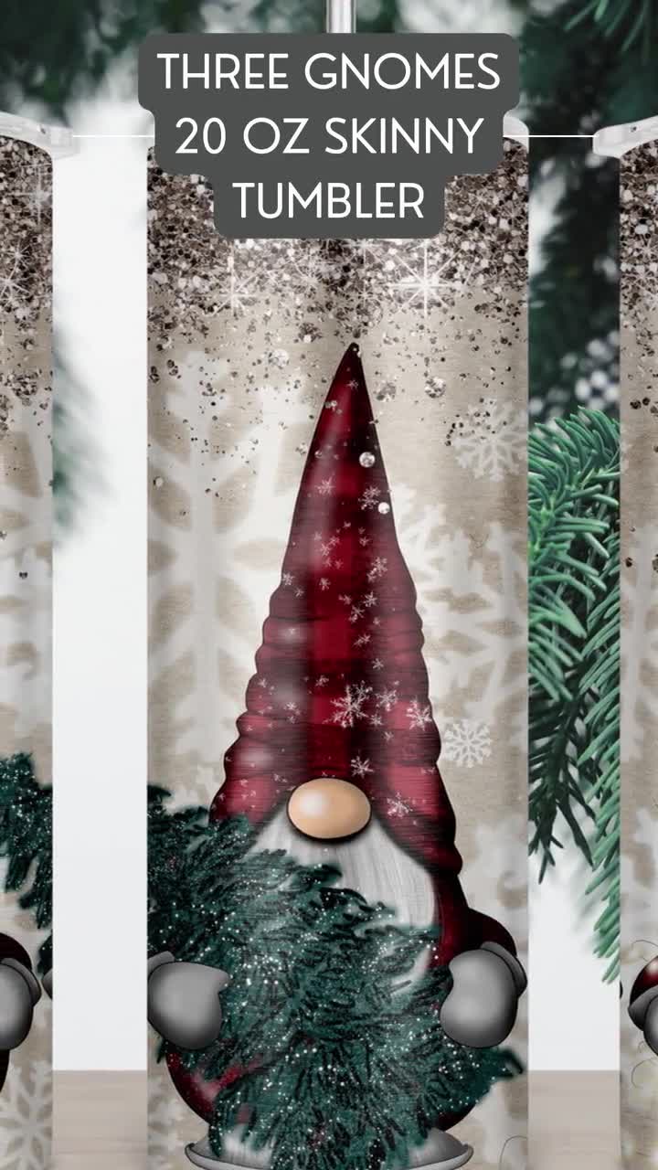 Christmas Gnomes 3 Tumbler Sublimation Graphic by grigaola