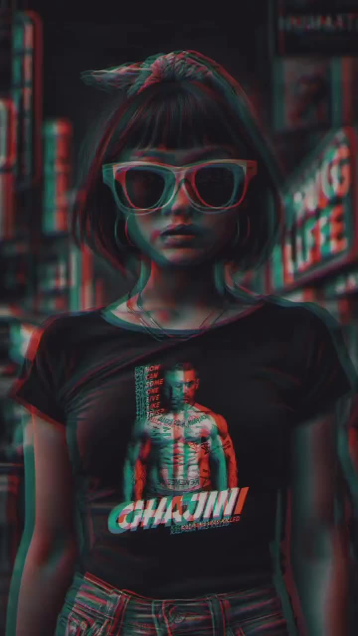 Camiseta para mujer "Bachchhan Paandey Thug Life" de Akshay Kumar video poster