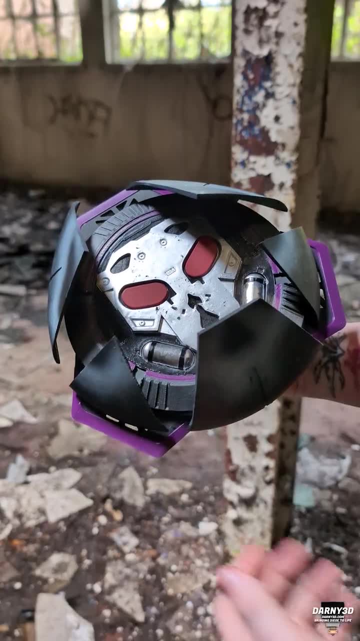 Fenrir F-NATT, R6S, Cosplay Prop, 3D Printed video poster