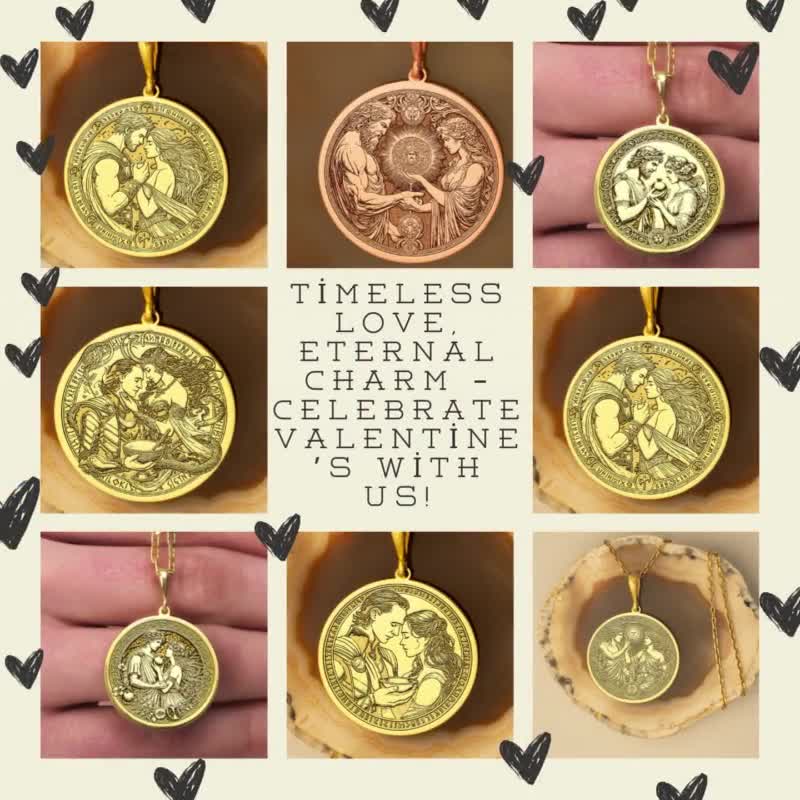 Collar del Arcángel Jofiel en oro macizo de 14 k: sabiduría, belleza y claridad mental video poster