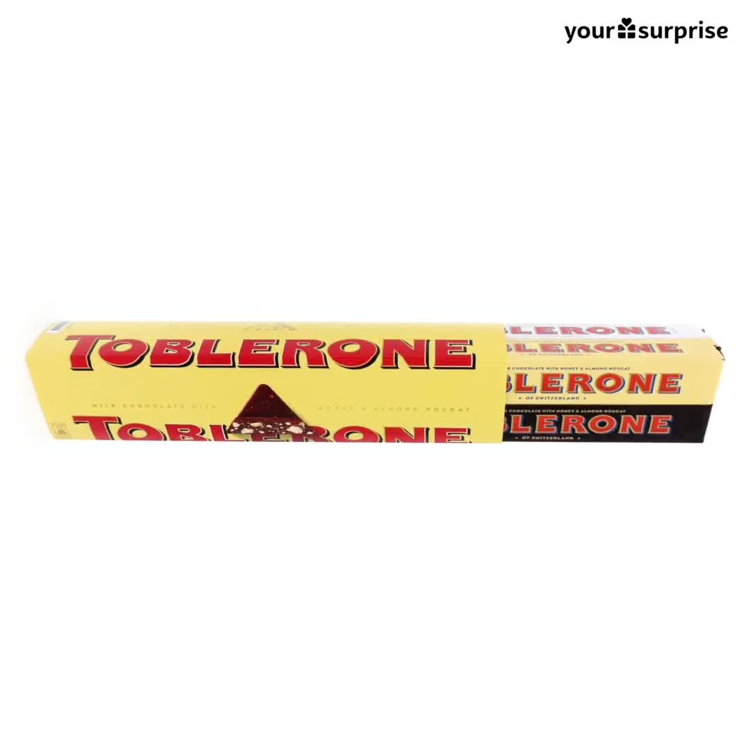 THE WORLD'S GREATEST TOBLERONE CHOCOLATE BREAD • Studio Bubble Tea Toblerone  Jumbo XXL 