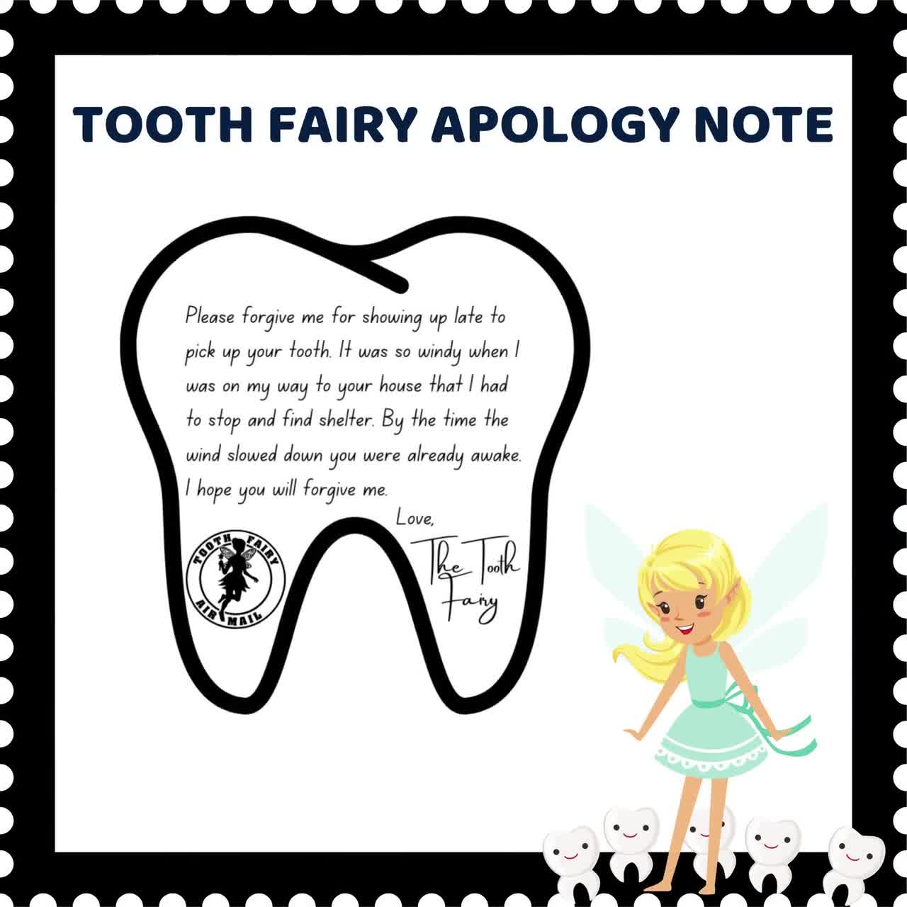 mini-tooth-fairy-sorry-i-m-late-note-tooth-fairy-apology-letter-printable-tooth-fairy-forgot-to-come-letter-tooth-fairy-forgot-late-tooth-fa-etsy-israel for Free Printable Notes From The Tooth Fairy Mini Tooth Fairy Sorry I'm Late Note,tooth Fairy Apology Letter,printable Tooth Fairy Forgot to Come Letter,tooth Fairy Forgot,late Tooth Fa - Etsy Israel for Free Printable Notes From The Tooth Fairy