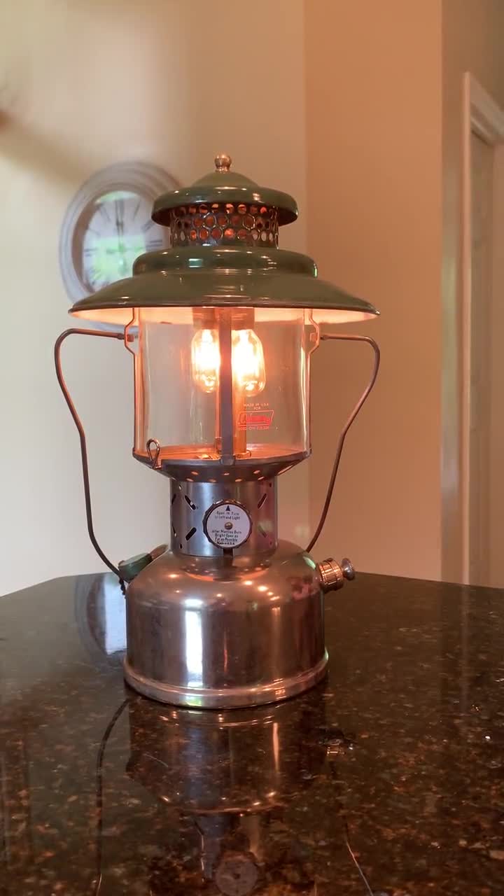 Have Your Vintage Double or Single Mantle Coleman Lanterns Into A